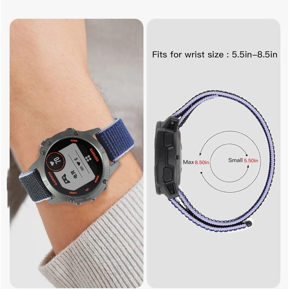 🔥3/$10🔥New 3 pack watch bands for Garmin - Picture 4 of 6